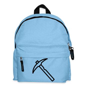 Eispickel - Kinder Rucksack - Hellblau - Vorne