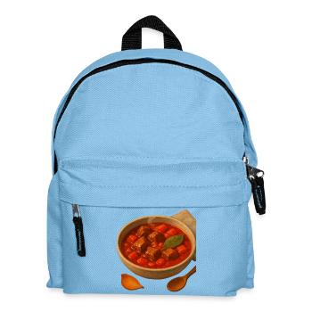 Stew - Kids' Backpack - light blue - Front