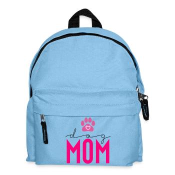 MOM Paws Heart Pink Design - Kids' Backpack - light blue - Front