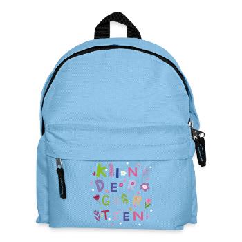 Kindergarten  - Kinder Rucksack - Hellblau - Vorne