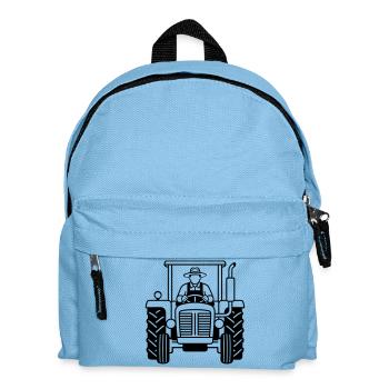 Tracteur - Sac à dos Enfant - bleu clair - Devant