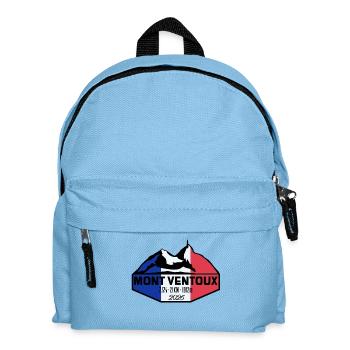 MontVentoux  2026 sticker - Kinder Rucksack - Hellblau - Vorne