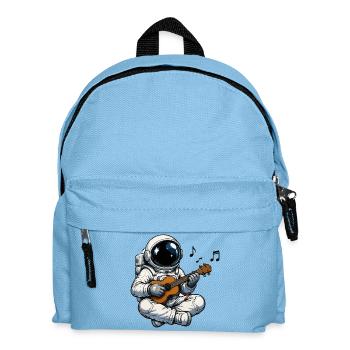 Space Astronaut Guitar Game - Kids' Backpack - light blue - Front