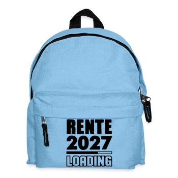 Pension 2027 Loading - Kids' Backpack - light blue - Front