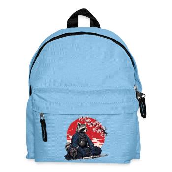 Raccoon Kendo Karate Judo Akido Martial Arts - Kids' Backpack - light blue - Front