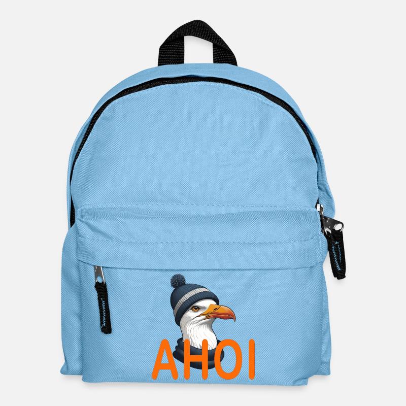 AHOI - Kinder Rucksack - Hellblau