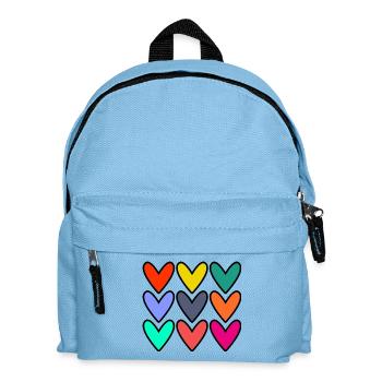 SAINT VALENTIN. EVJF. JE T'AIME. I LOVE YOU. AMOUR - Sac à dos Enfant - bleu clair - Devant