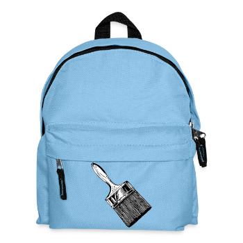 brush - Kids' Backpack - light blue - Front