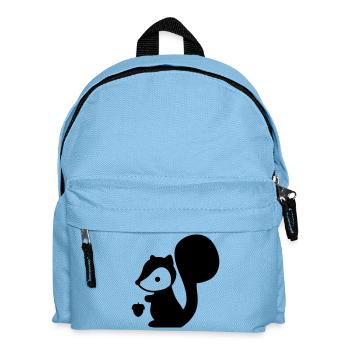 Eichhörnchen - Kinder Rucksack - Hellblau - Vorne