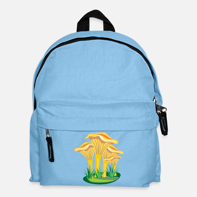 Pilze Pilze - Kinder Rucksack - Hellblau