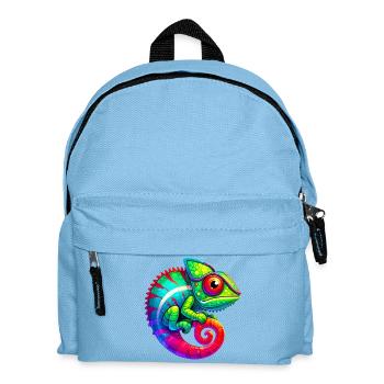 Chameleon - Kids' Backpack - light blue - Front