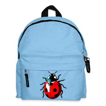 Coccinelle - Sac à dos Enfant - bleu clair - Devant