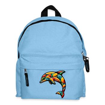 Dauphin - Sac à dos Enfant - bleu clair - Devant