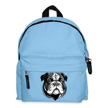 BULLDOG - Kids' Backpack - light blue - Front