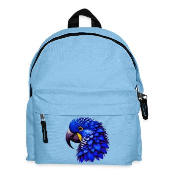 Perroquet - Sac à dos Enfant - bleu clair - Devant