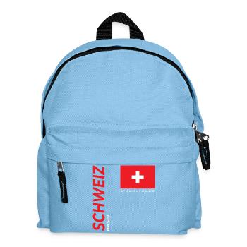 Basel - Kinder Rucksack - Hellblau - Vorne