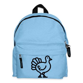 turkey - Kids' Backpack - light blue - Front