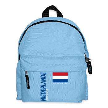 Alkmaar - Kinder Rucksack - Hellblau - Vorne