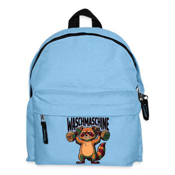 Washing machine - Kids' Backpack - light blue - Front