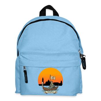 Venezia Fishing - Kids' Backpack - light blue - Front