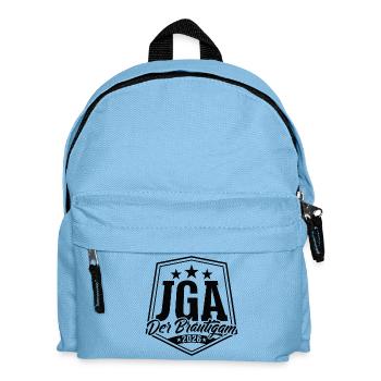 Bachelor Party 2026 The Groom Bachelor Party - Kids' Backpack - light blue - Front