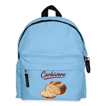 sourdough Bread Baking Carbivore Baker Local - Kids' Backpack - light blue - Front