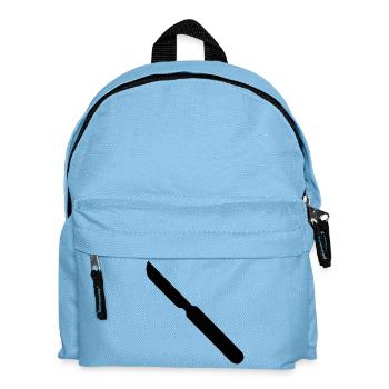 Skalpell - Kinder Rucksack - Hellblau - Vorne