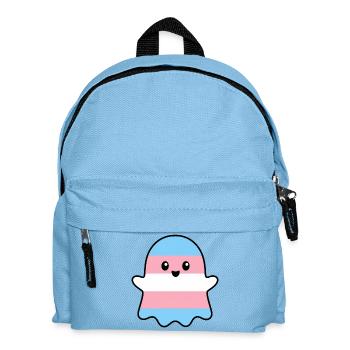 Esprit de la Fierté Trans - Sac à dos Enfant - bleu clair - Devant