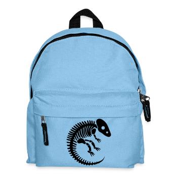 os fossile dinosaure préhistorique - Sac à dos Enfant - bleu clair - Devant