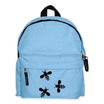 Bienen - Kinder Rucksack - Hellblau - Vorne