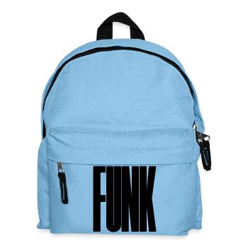 Bold Funk Music Logo - Kinder Rucksack - Hellblau - Vorne