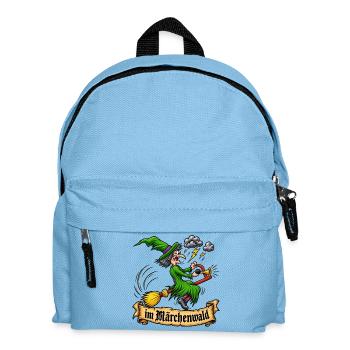 1000188454 - Kinder Rucksack - Hellblau - Vorne