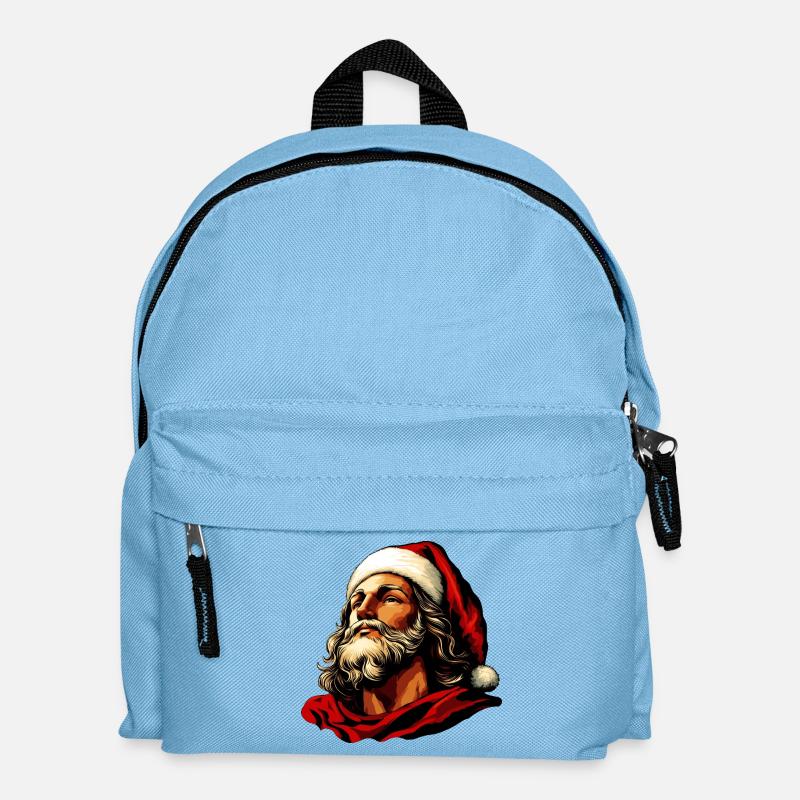 Jesus Weihnachten - Kinder Rucksack - Hellblau