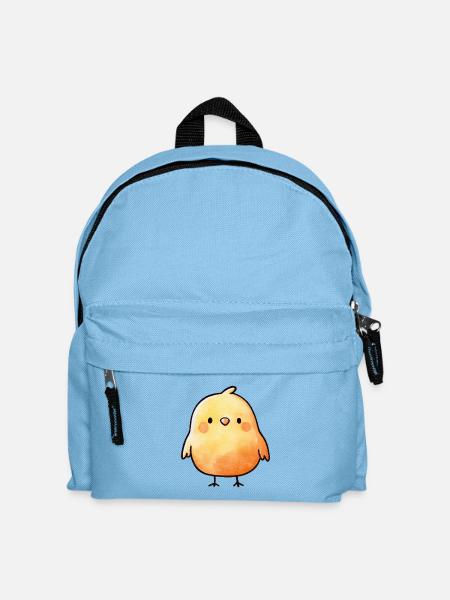 poussin, un cadeau pour enfant mignon - Sac à dos Enfant - bleu clair