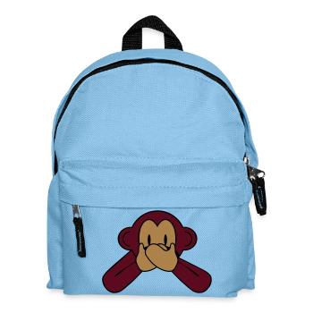 monkey_speak_2 - Sac à dos Enfant - bleu clair - Devant