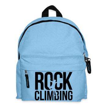 rock climbing Klettern - Kinder Rucksack - Hellblau - Vorne