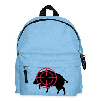sanglier - Sac à dos Enfant - bleu clair - Devant
