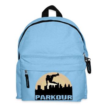 Parkour - Kids' Backpack - light blue - Front