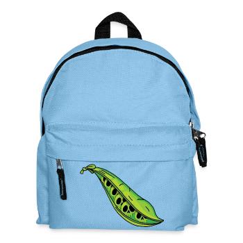 Pea Skull - Kids' Backpack - light blue - Front