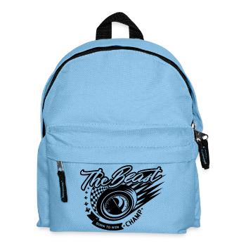 The Beast Wheel Rush Grafik - Kinder Rucksack - Hellblau - Vorne