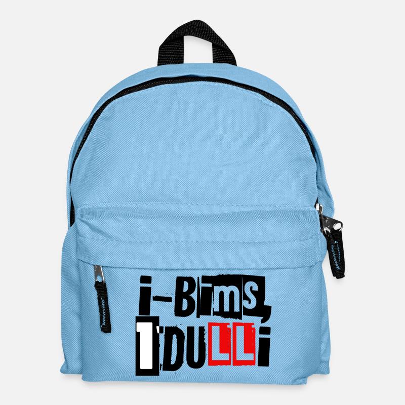 i-Bims, 1 Dulli - Kinder Rucksack - Hellblau