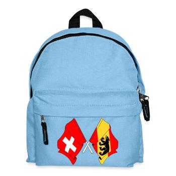 Flag Switzerland flag Bern - Kids' Backpack - light blue - Front