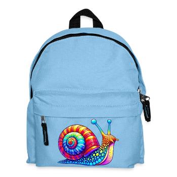 Escargot - Sac à dos Enfant - bleu clair - Devant