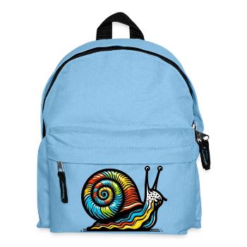 Escargot - Sac à dos Enfant - bleu clair - Devant