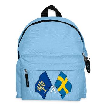 Blekinge et la Suède – Une seule identité - Sac à dos Enfant - bleu clair - Devant