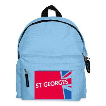 Colorful Union Jack Design - Kids' Backpack - light blue - Front