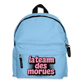 La Team Des Morues - Sac à dos Enfant - bleu clair - Devant