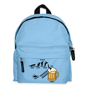 Funny beer design, perfect for the bachelor party crew - Kids' Backpack - light blue - Front