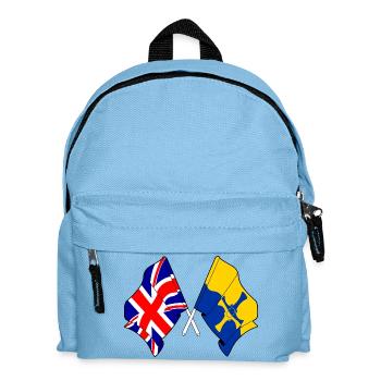 Durham & Great Britain - Kids' Backpack - light blue - Front