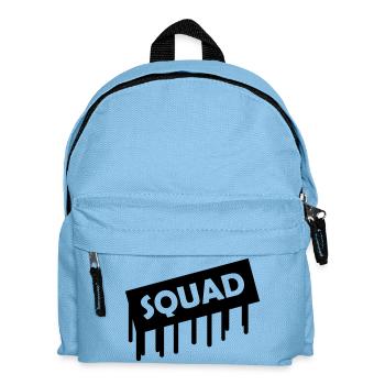 squad - Kinder Rucksack - Hellblau - Vorne